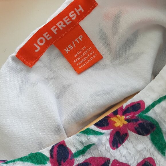 JOE FRESH - Cotton Floral Maxi Dress - Size XS - Picture 7 of 7